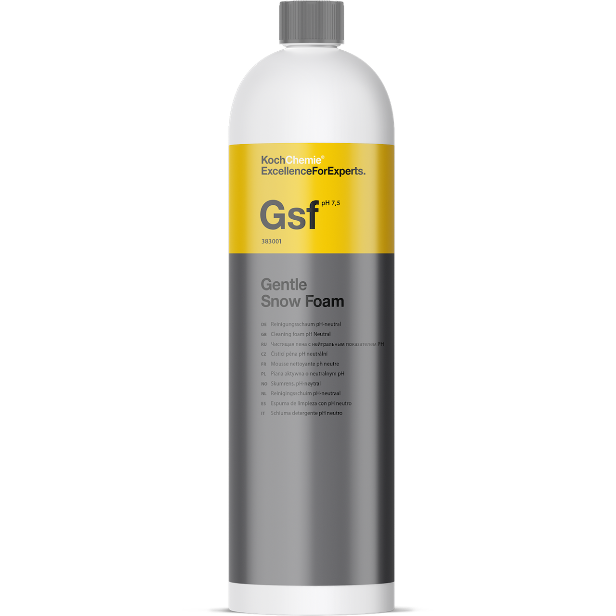 KOCH CHEMIE GSF GENTLE SNOW FOAM 1L - Champú de lavado neutro