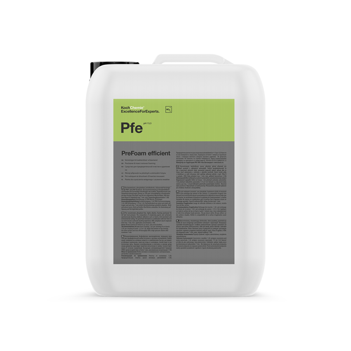 KOCH CHEMIE PREFOAM EFFICIENT 20L - Pré-lavagem