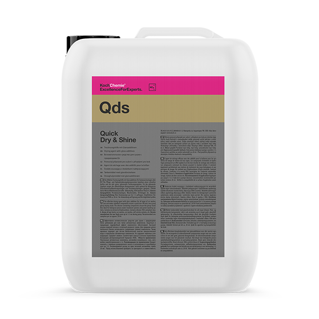 KOCH CHEMIE QUICK DRY & SHINE 20L - Secado con brillo