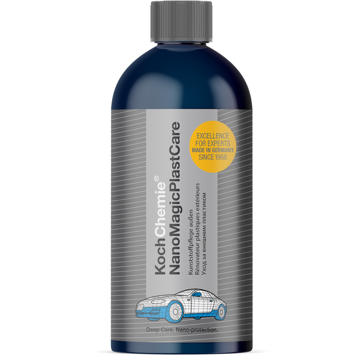 KOCH CHEMIE NANO MAGIC PLAST CARE 500ml - Limpa e protege plásticos