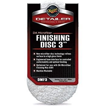 MEGUIAR'S DA DISCOS DE ACABAMENTO DE MICROFIBRA 3" pack 2