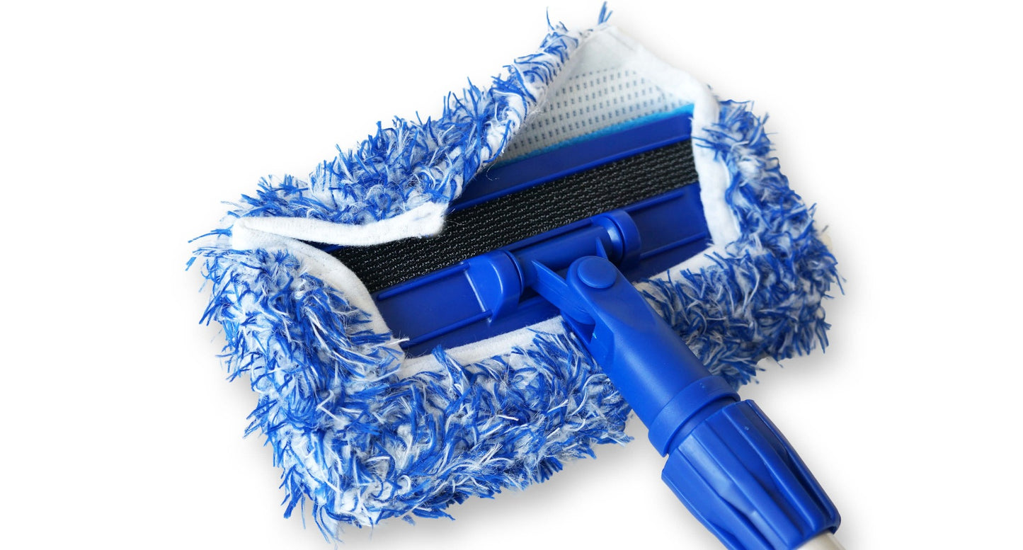 MICROFIBER MADNESS INCREDIPOLE KIT - Cepillo de lavado telescópico