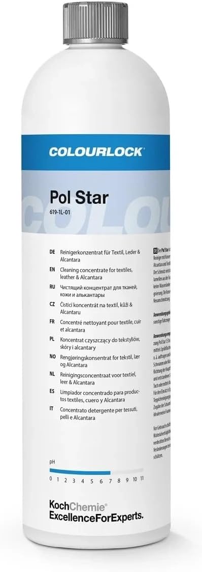 KOCH CHEMIE Po POL STAR 1L - Limpiador textil, cuero y alcántara