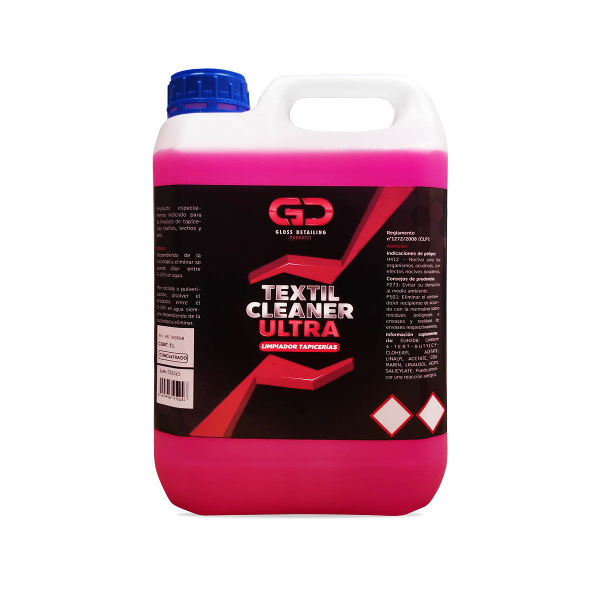 LIMPADOR DE TÊXTEIS GLOSS DETAILING ULTRA 5L