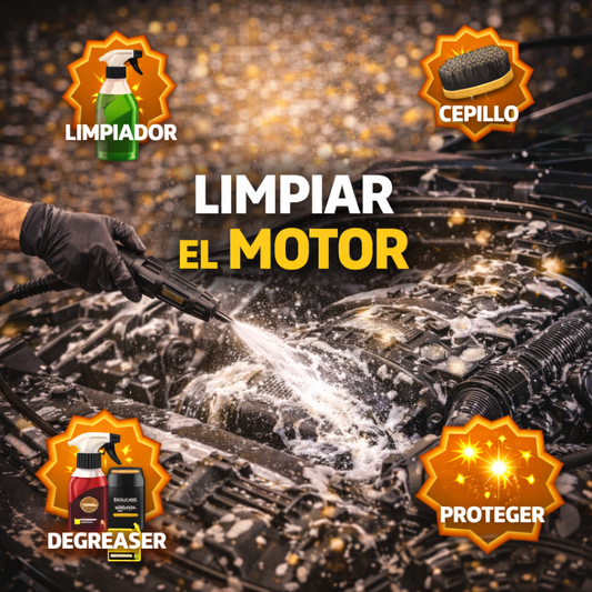 ¿Cómo limpiar el motor?