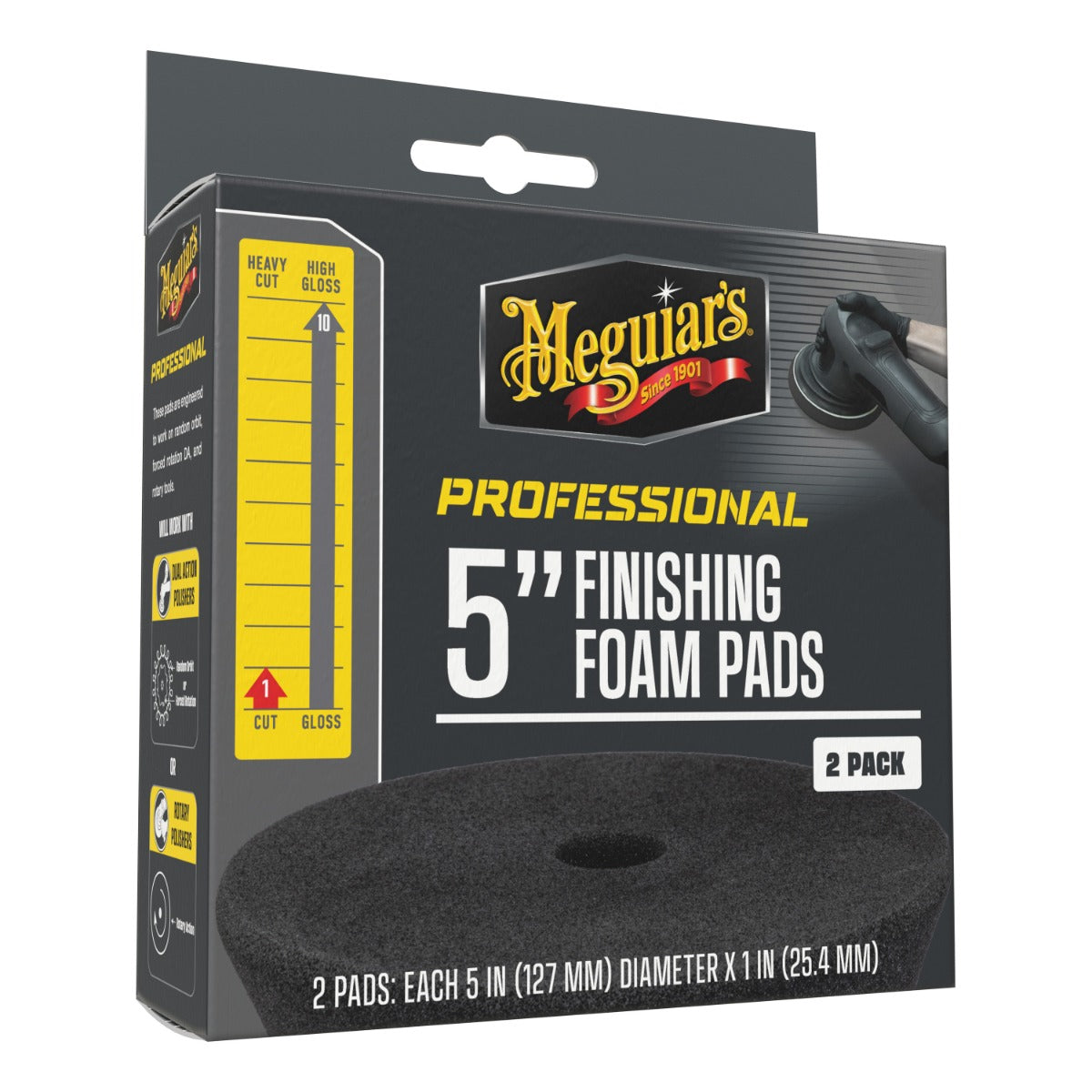 MEGUIAR'S PROFESSIONAL 5" DISCO DE ACABAMENTO - Pack 2unid.
