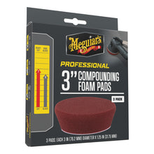 MEGUIAR'S PROFESSIONAL PAD DE CORTE 3" - Pack 3unid.