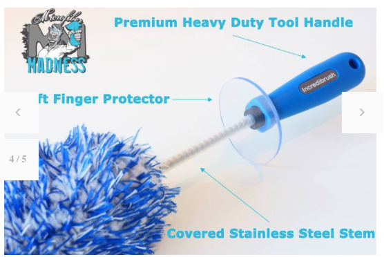 LOUCURA DE MICROFIBRA INCREDIBRUSH PLANA