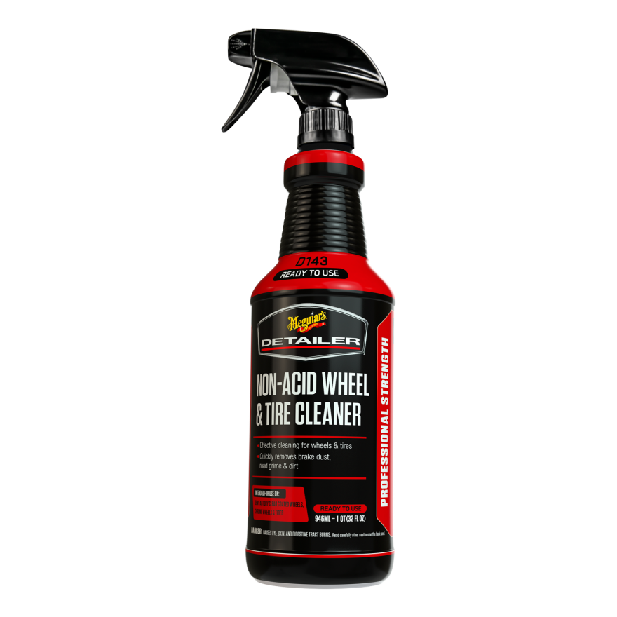 MEGUIAR'S NON-ACID WHEEL & TIRE CLEANER - 946 ML