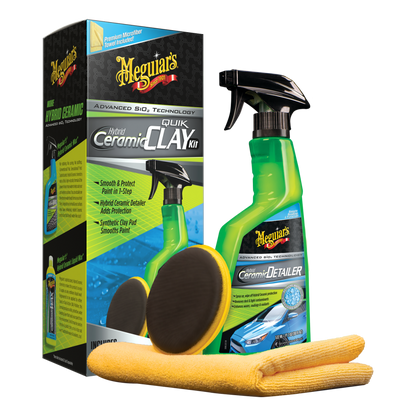 MEGUIAR'S HYBRID CERAMIC QUIK CLAY KIT