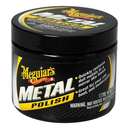 MEGUIAR'S METAL POLISH - Pulimento de metales