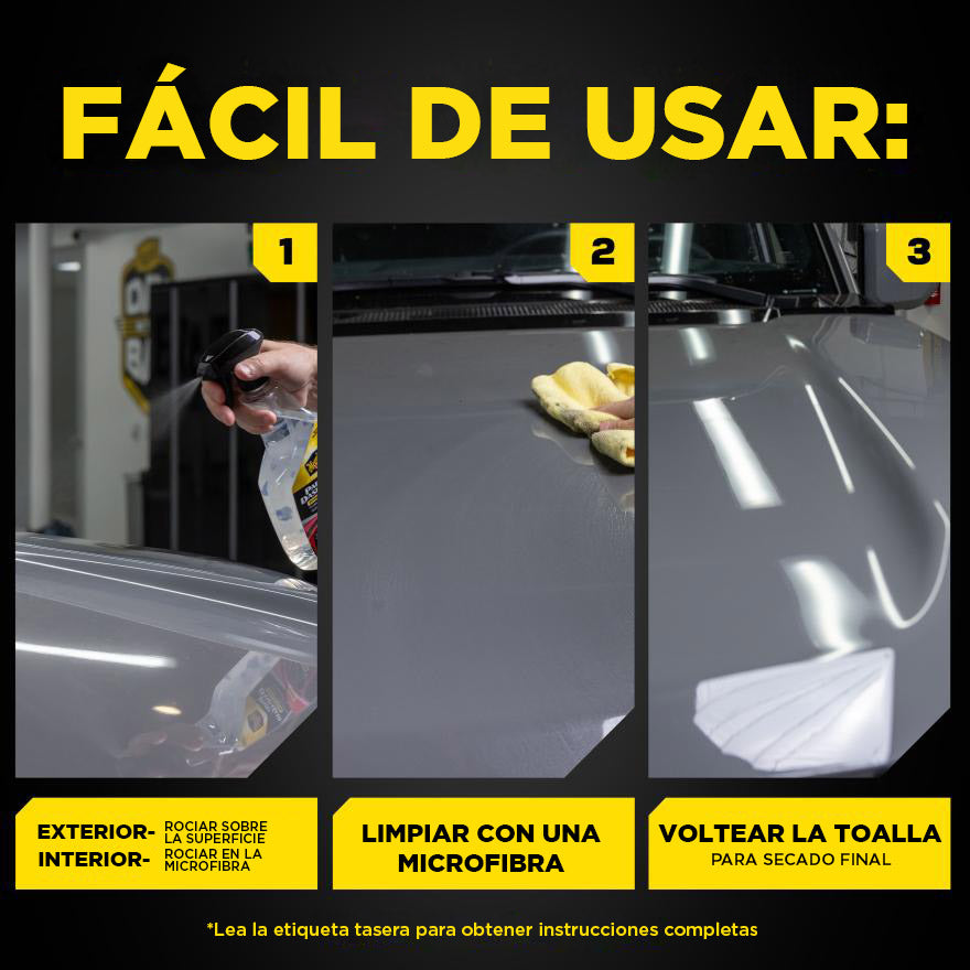 MEGUIAR'S LIMPADOR DE PINTURA, INTERIORES E VIDROS 709ml
