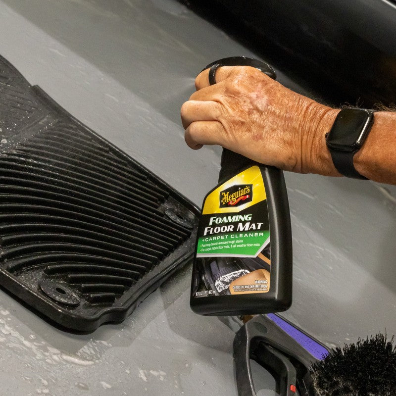 MEGUIAR'S FOAMING FLOOR MAT + CARPET CLEANER 473ml