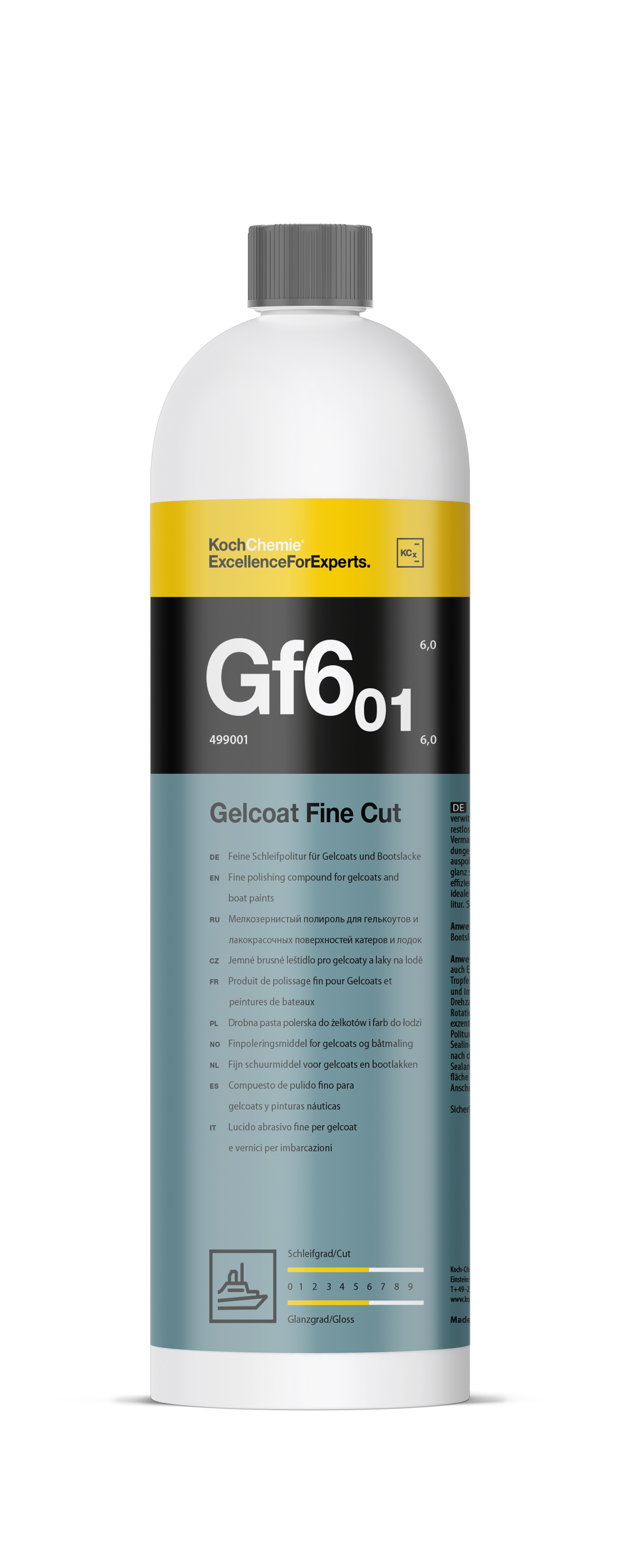 KOCH CHEMIE Gf6.01 GELCOAT FINE CUT 1L