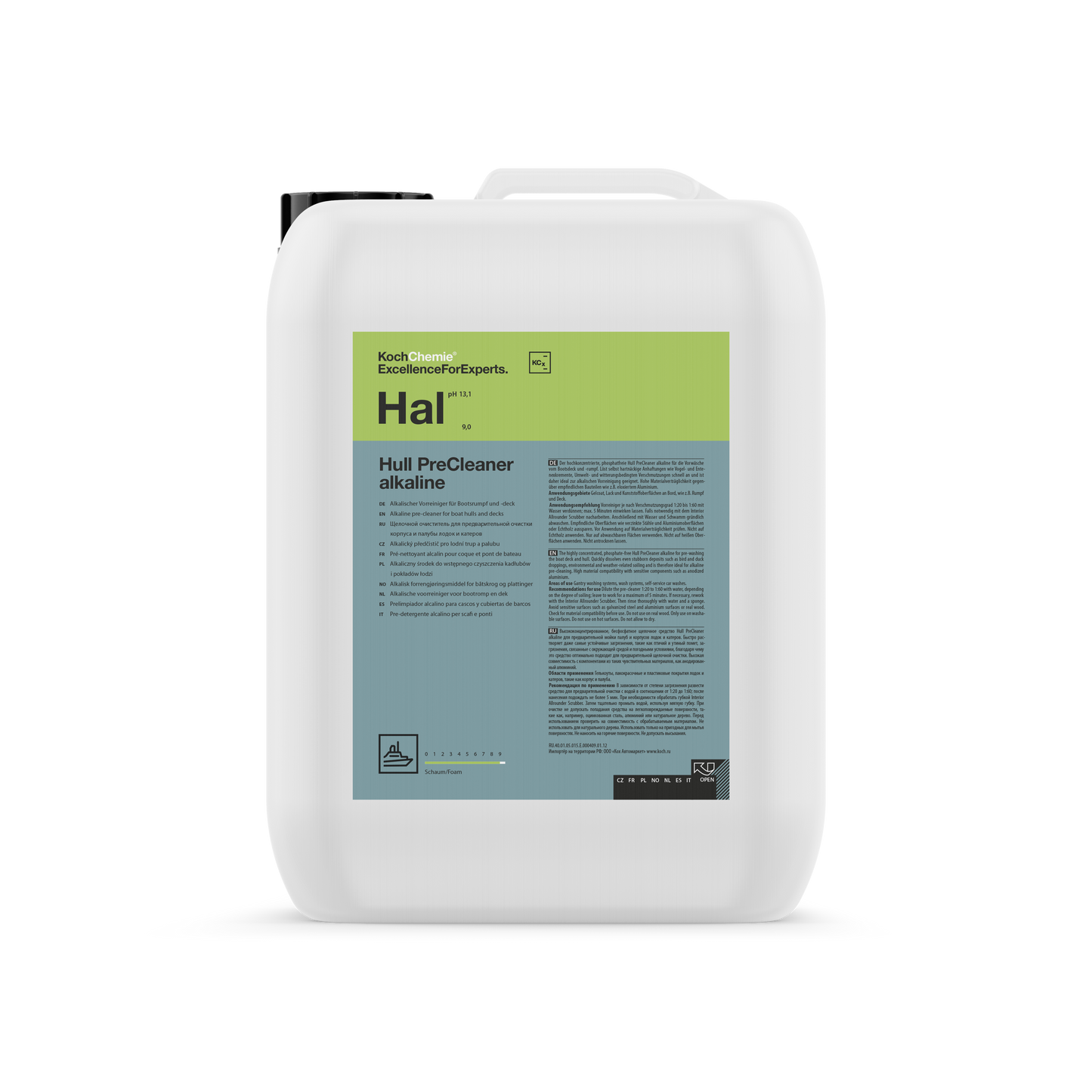 KOCH CHEMIE Hal HULL PRECLEANER ALCALINO 10L
