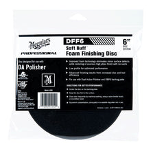 MEGUIARS SOFT BUFF FOAM FINISHING DISC 6"