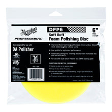 MEGUIARS SOFT BUFF FOAM POLISHING DISC 6"