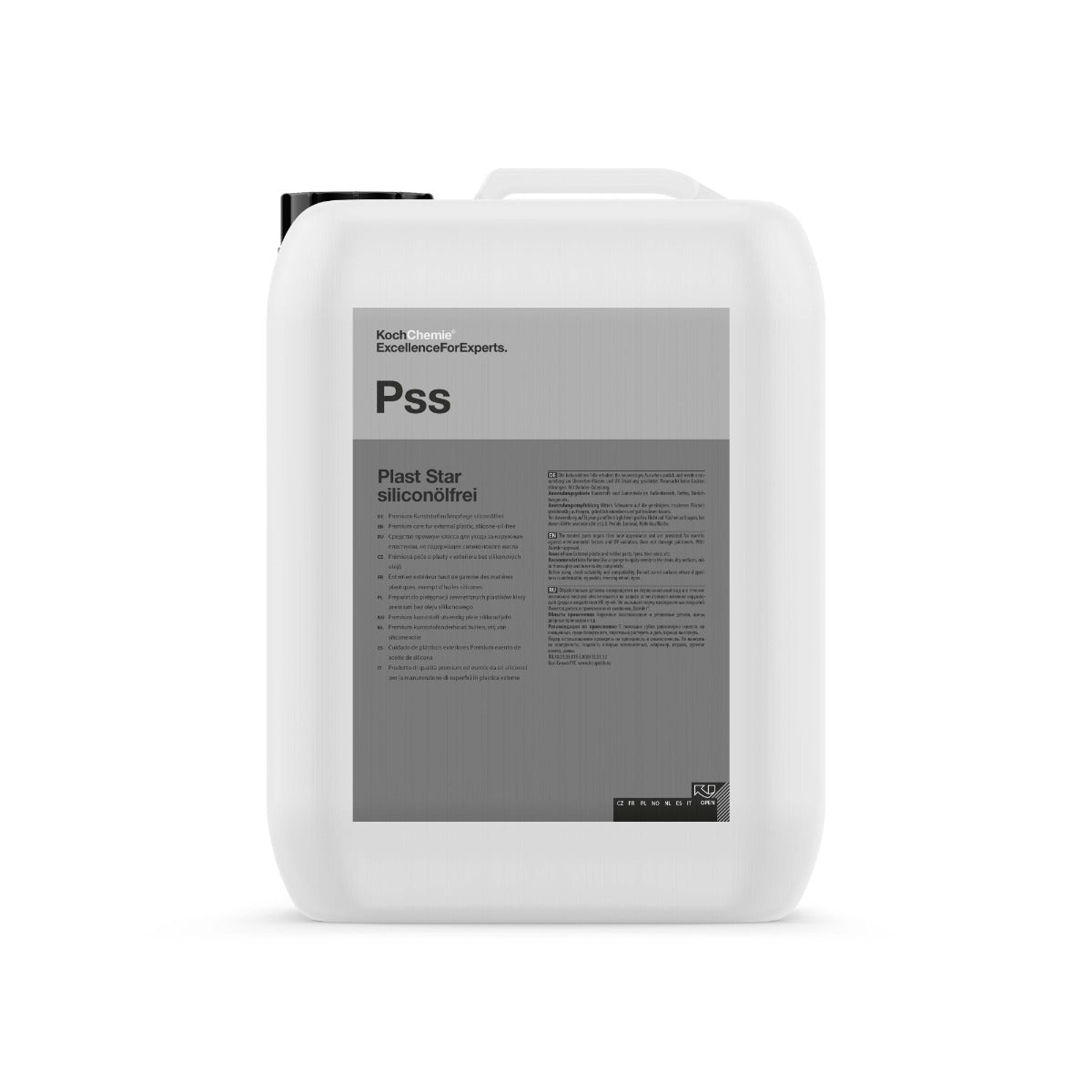 KOCH CHEMIE Pss PLAST STAR SIN SILICONAS 10L - Acondicionador de plásticos