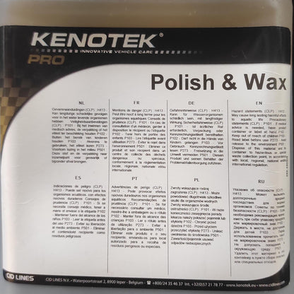 KENOTEK POLISH & WAX 5 L