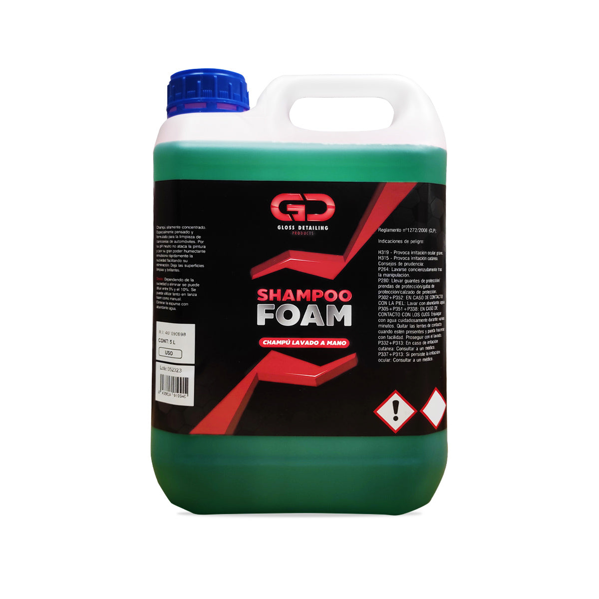 GLOSS DETAILING SHAMPOO ESPUMA 5L
