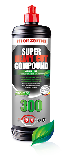 MENZERNA SUPER HEAVY CUT COMPOUND 300 - GREEN LINE