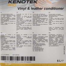 KENOTEK VINYL & LEATHER CONDITIONER 5L