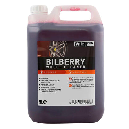 VALET PRO BILBERRY SAFE WHEEL CLEANER 5L
