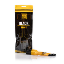 WORK STUFF BLACK PACK 3 - Kit de brochas negras