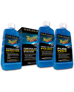 MEGUIAR'S MARINE/RV KIT DE RESTAURACIÓN PARA FIBRA DE VIDRIO